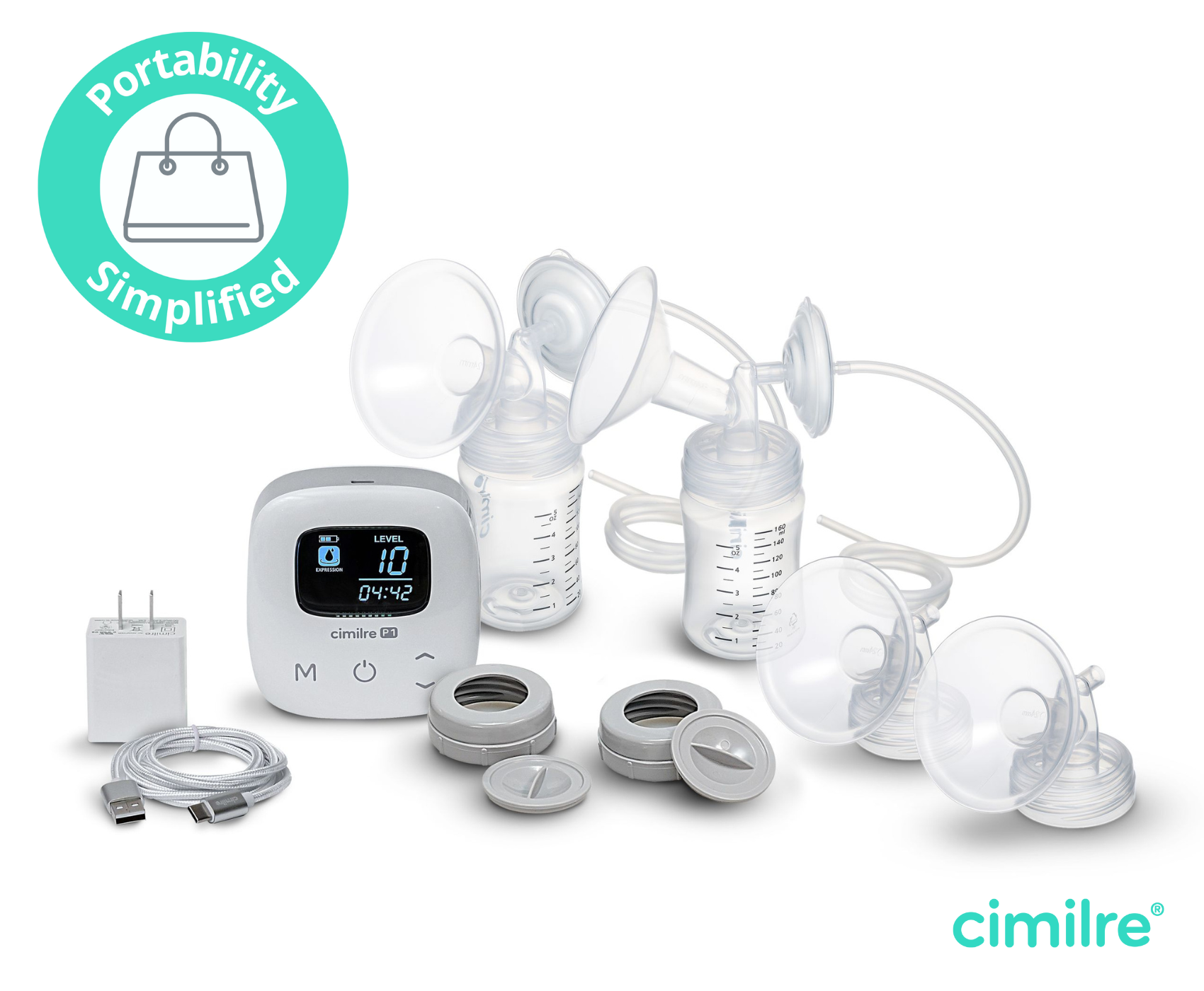 Cimilre P1 Rechargeable Breast Pump 156